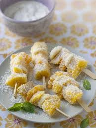 Brochettes De Fruits Exotiques Recette Brochettes De Fruits Exotiques Brochette Fruits Recettes De Cuisine