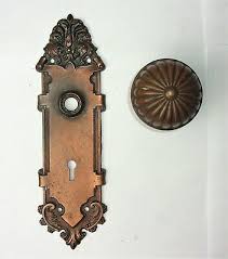 The centerpiece of this eastlake style push plate is a cheerful pot of blooming flowers. Door Push Plate Antique Victorian Eastlake Floral Flower Rare Ornate Hardware 49 99 Picclick