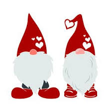 And, friends, this simple paper gnome craft project is perfect for valentine's day decorating and crafting! 5293 Gnomevalentine Uploaded Valentine Gnome Svg Cuttable Design Valentines Svg Gnomes Crafts Valentine Crafts