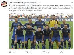 Dexter, las últimas colecciones y mejores marcas. La Nueva Camiseta De La Seleccion Argentina Genero Gastadas En Redes