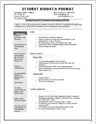 A biodata is a personal profile used for seeking a job or marriage partner. Biodata Format For Job Application Download Sample Biodata Form