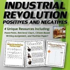 Industrial Revolution Positives And Negatives Bundle Ppt