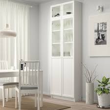 Check spelling or type a new query. Billy White Bookcase W Hght Ext Ut Pnl Glss Drs 80x30x237 Cm Ikea
