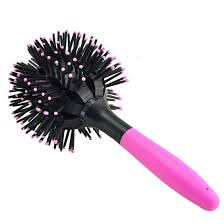 Wondering how to clean your hair brushes? 3d Bomb Curl Brush Styling Salon Round Hair Curling Curler Comb Tool Pink Handle 3d Bomb Curl Brush Curler Combstyle Comb Aliexpress