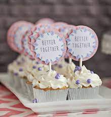 Lavender Better Together Twin Girls Baby Shower Twin Girls Baby Shower Baby Girl Shower Themes Girl Baby Shower Party