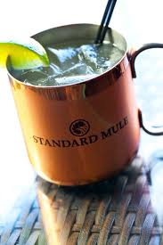 Moscow Mule Russian Standard Vodka Lime Juice Fever Tree Ginger Beer