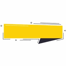 Yellow Banner With Black Down Right Abstract Around Yellow And Black Banner Banner Shape Png Free Png Images Backgrounds 93452 Pnglot