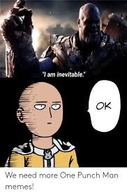 25 Best Memes About One Punch Man Memes One Punch Man Memes