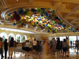 Las Vegas Bellagio Hotel Casino Dale Chihuly Sculptured Ceiling Las Vegas Boulevard Bellagio Las Vegas Las Vegas