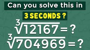 This button makes finding the cube root of any number quick and easily. How To Find Cube Root Of Any Number Without Calculator How To Calculate Cube Roots In Your Head Math Youtube