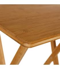 Table bar pliante d appoint : Table D Appoint Pliante En Bambou