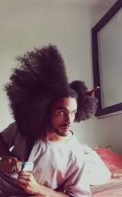 Trying To Grow Out My Hair To Be This Long Swooning All The Ladies Natural Hair Men Natural Hair Styles Curly Hair Styles