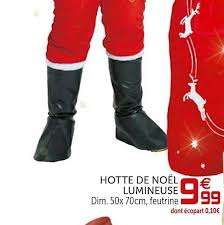 Offre Hotte De Noel Lumineuse Chez Gifi