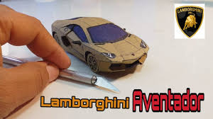 Find many great new & used options and get the best deals for transformers qt32 black megatron (lamborghini veneno) at the best online prices at ebay! How To Make Lamborghini Aventador Cardboard Miniature Youtube