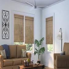 Outside mount valance will come with 4 1/2 height returns; Woven Wood Cordless Shades Factory Direct Blinds