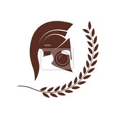 Spartaner helm als replikat aus dem film 300. Symbol Ein Spartaner Helm In Einem Lorbeerkranz Leinwandbilder Bilder Sparta Spartanisch Mohawk Myloview De