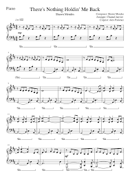Jan 24, 2018 · shawn mendes is a canadian singer and songwriter who is known for hit songs like stitches and there's nothing holdin' me back. Shawn Mendes There S Nothing Holdin Me Back Piano Tutorial Sheet Music For Piano Solo Musescore Com