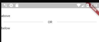 Maybe you would like to learn more about one of these? Horizontal Divider With Text In The Middle In Flutter Stack Overflow