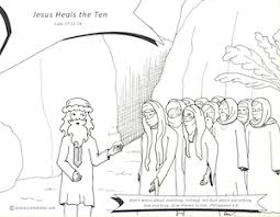 Use the jesus heals ten lepers coloring page as a fun activity for your next children's sermon. Jesus Heals The Ten Teach Us The Bible
