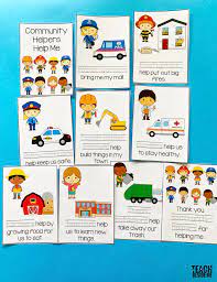 Maybe you would like to learn more about one of these? Community Helpers Printables For Reading And Writing Teach Beside Me