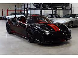 Test drive used ferrari cars at home from the top dealers in your area. Ferrari 488 Pista Black Used Search For Your Used Car On The Parking