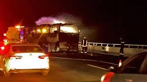 Saudi bus accident: Chilling video shows bus carrying 42 Indian ...