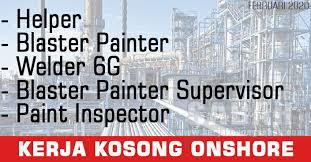 Jawatankosong terkini di jambatan kerja raya (jkr) sesi 2020. Kerja Kosong Sabah 2020 Onshore Helper Blaster Painter Welder 6g Blaster Painter Supervisor Paint Inspector Jawatan Kosong Terkini Negeri Sabah