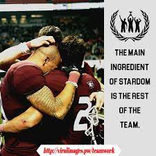 When you're part of a team, you stand up for your teammates. Motivational Quotes For Athletes That Will Challenge Inspire