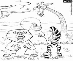 Madagascar coloring pages pictures photos and images. Madagascar Coloring Pages Printable Games
