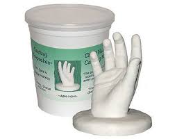 Kids Hand Casting Kit Create Life Size Child Plaster Cast Statue Handprint Mold Casting Kit Kids Hands Hand Molding
