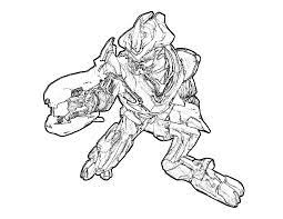 Download Free Printable Halo Coloring Pages For Kids