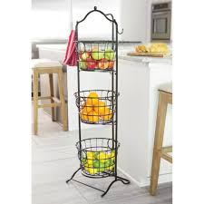 Black And Yellow Storage Bins Sam S Club Wrought Iron 3 Tier Stand With Removable Baskets Detail 1 Tiered Stand Wrought Airtight Food Storage