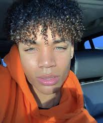 Pin By N U On Daddies Dark Skin Boys Boys With Green Eyes Boys With Curly Hair