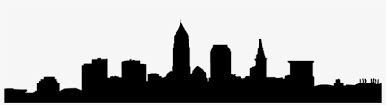 | view 1,000 cleveland skyline outline illustration, images and graphics from +50,000 possibilities. Skyline Cleveland Skyline Silhouette Transparent Png 1053x237 Free Download On Nicepng