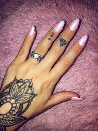 Went Back To Almond Needed To Shorten Them For Work But I Miss My Coffins Going Back To Coffin Next Fill But Ke Acrylic Nails At Home Pink Nails Nail Games