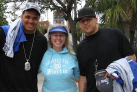 Gators National Championship Celebration January 2009 On The Way Back To The Car We Ran Into Maurkice Pouncey And Aaron Hernandez Hernandez Aaron Dimples