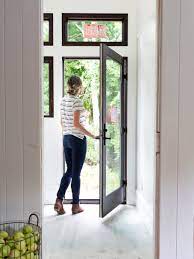 The other panel looks like it opens, but its actually fixed in position. How We Selected New Windows For Our Old House What They Cost The Grit And Polish Hinged Patio Doors French Doors Patio Patio Doors