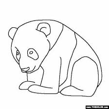 Cute baby panda coloring pictures. Simple Printable Baby Panda Coloring Pages Animal Coloring Pages Panda Coloring Pages Coloring Pages