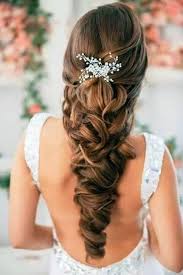 Beautiful Style For Long Hair Bride Or Bridesmaids Long Hair Styles Wedding Hair Inspiration Wedding Hairstyles