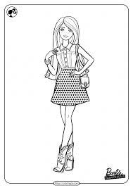 Check spelling or type a new query. Printable Barbie Fashionistas Pdf Coloring Pages 03