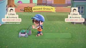 Animal Crossing Patterns On Instagram Spice Up Your Lawn With Some Freshly Mowed Grass Credit B Animal Crossing Animal Crossing Funny Animal Crossing Qr