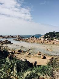 Plage Saint Guirec Ploumanach Perros Guirec Photographie Origami Plage