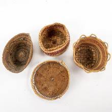 Sold at Auction: 8 Native American Baskets Various Tribal Nations