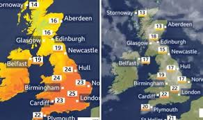 Know your city weather condition with world weather report. Bbc Weather Forecast 26c Heatwave To Be Wiped Out By Northern Cold Front This Weekend Weather News Express Co Uk