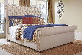 Over time, new product lines or new styles are introduced by ashley, and old pieces are discontinued. Windville Queen Upholstered Sleigh Bed Ashley Furniture Homestore