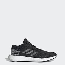 Adidas Running Shoes Black And Blue Pureboost Go Shoes Adidas Adidas Pure Boost Shoes