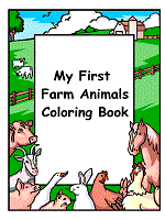 This animal coloring page features a picture of farm animals. Farm Animals Coloring Pages And Printable Activities 1