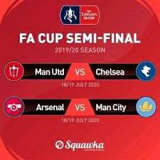 Leicester or manchester united v southampton chelsea v manchester city. The Emirates Fa Cup Semi Final Draw Girlsinlovewithsports Com Gh Facebook