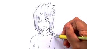 The manga makes sasuke's face look more mature like madara's while the anime makes him look like a glossy 20 yr old. How To Draw Sasuke Uchiha From Naruto Youtube
