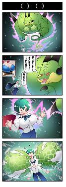 wriggle nightbug, onozuka komachi, and porunga (touhou and 1 more) drawn by  xin_yu_hua_yin | Danbooru